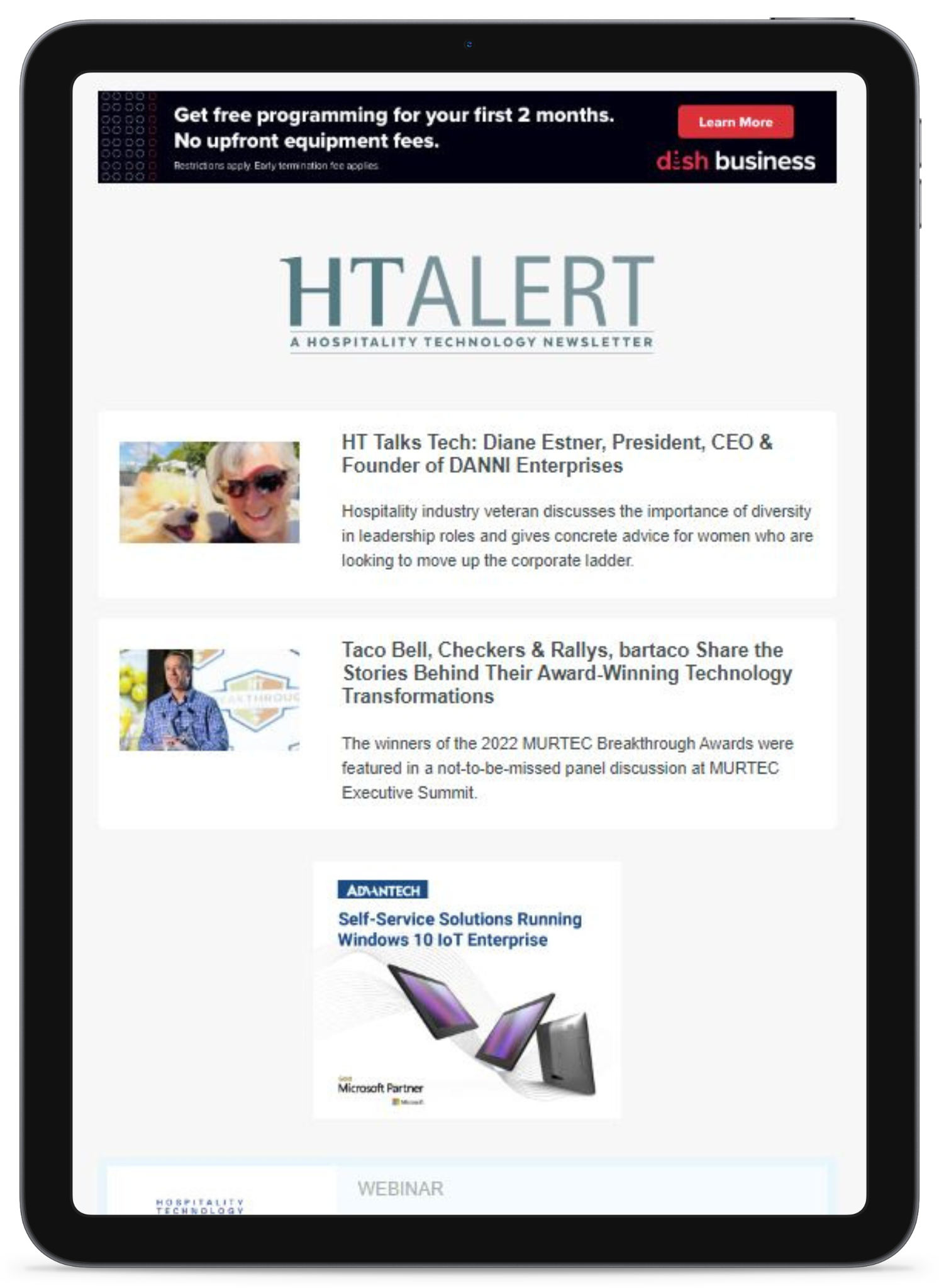 iPad HT Alert Newsletter